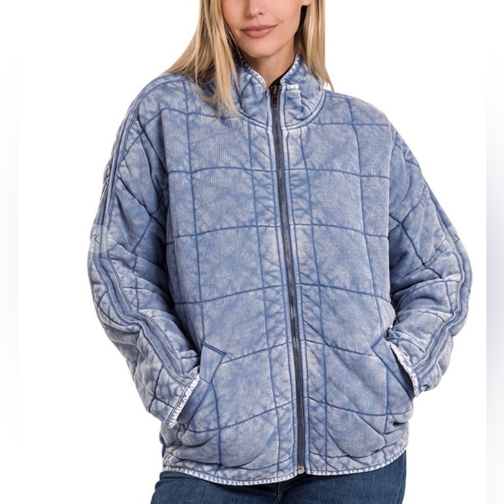ZENANA QUILTED JACKET - Picture 2 of 11